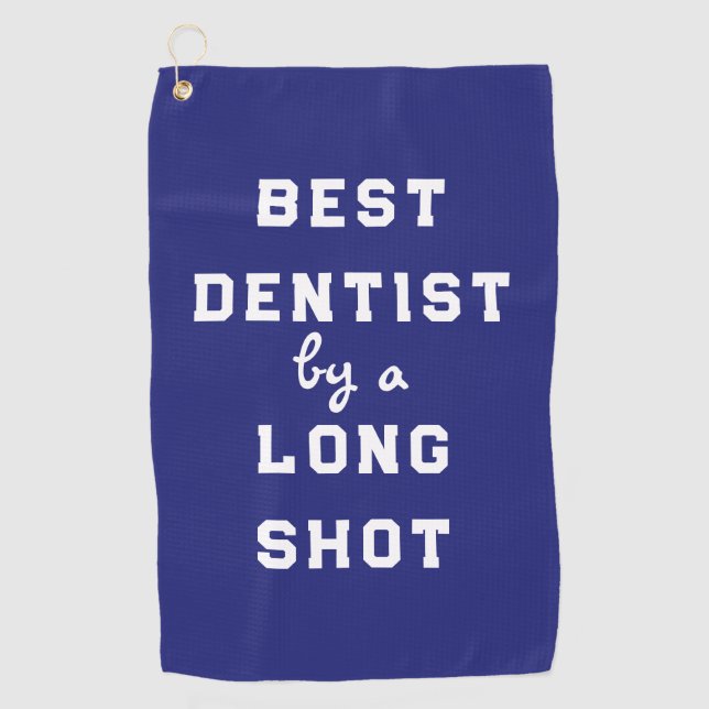 Toalla De Golf Best Dentist Gift Golf Towel (Anverso)