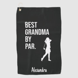 Toalla De Golf Best Grandma By Par Golfer Gifts For Grandmother