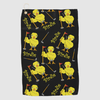 Toalla De Golf Birdie Golfer Chick