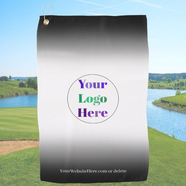 Toalla De Golf Black Custom Golf Towels With Logo No Minimum  (Subido por el creador)