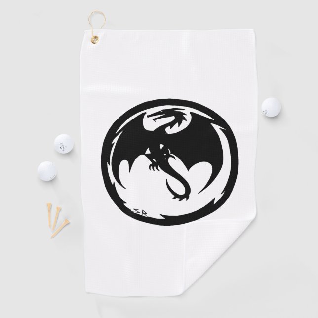 Toalla de golf Black Dragon (In situ)