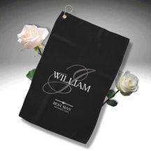 Boda Mejor regalo de hombre Monograma Nombre Guay