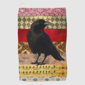 Toalla De Golf Bohemian Crow Golf Towel