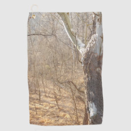 Toalla De Golf bosque de invierno