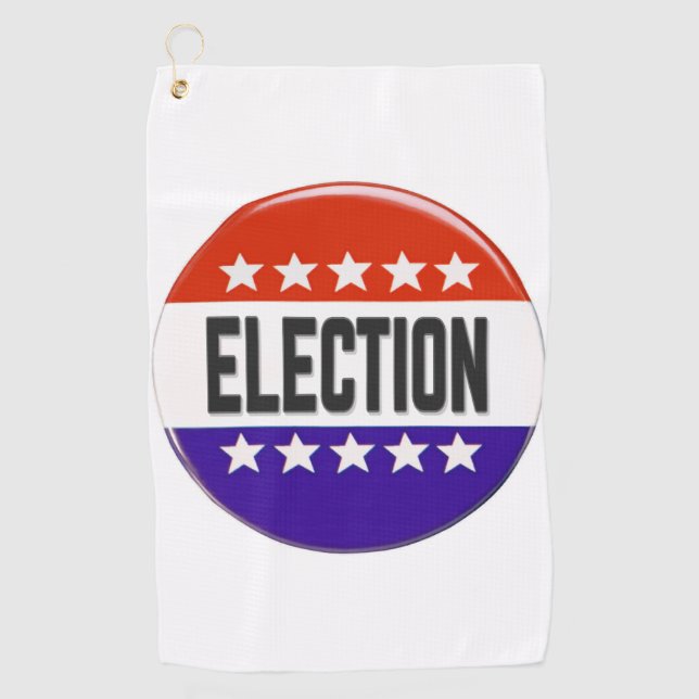 Toalla De Golf botón Elección (Anverso)