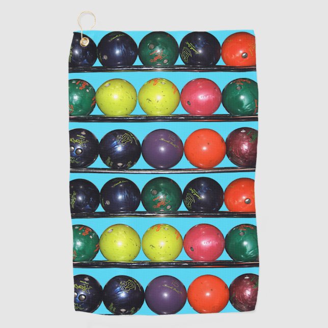 Toalla De Golf Bowling Blitz (Anverso)