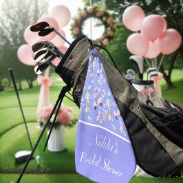 Toalla De Golf Bridal Golf Bridal Shower Seless Pattern