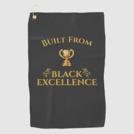 Toalla De Golf Built From Black Excellence Legacy 