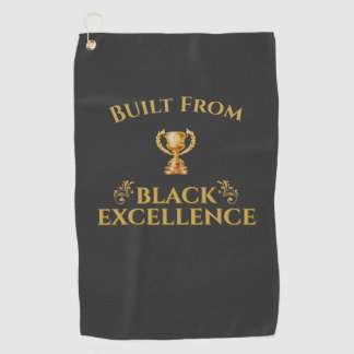 Toalla De Golf Built From Black Excellence Legacy 