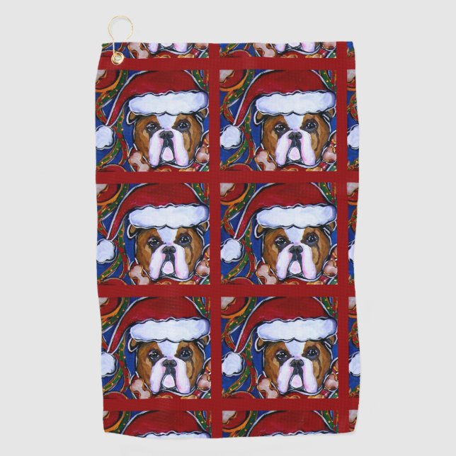 Toalla De Golf Bulldog (Anverso)
