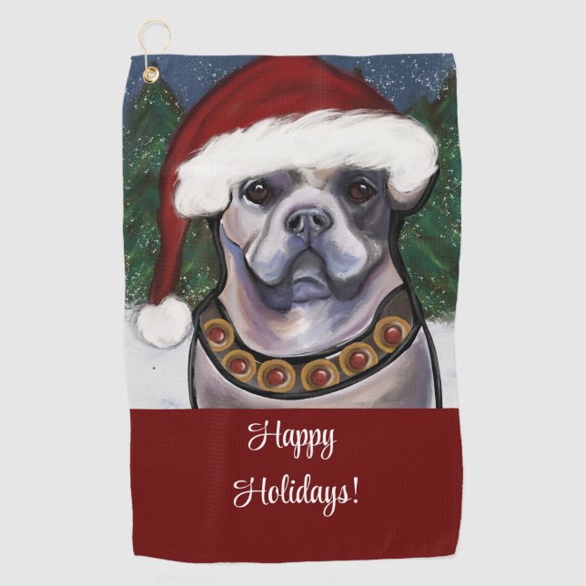 Toalla De Golf Bulldog de sangre azul de Alapaha (Anverso)