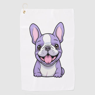 Toalla De Golf Bulldog francés Lilac