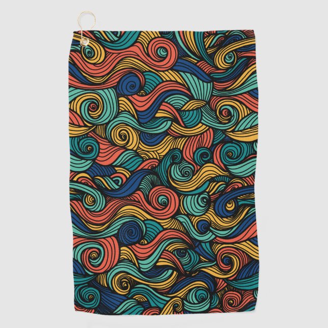 Toalla De Golf Bunters Wollmuster Paisley    (Anverso)