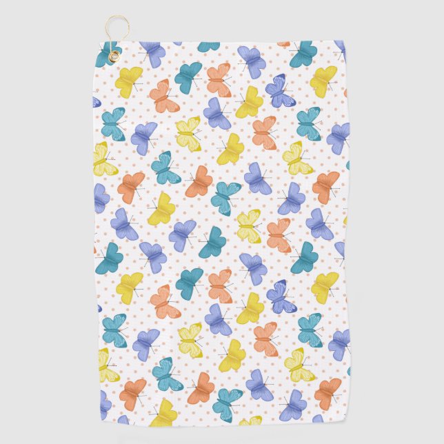 Toalla De Golf Butterfly Art Ideas (Anverso)