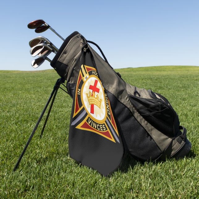 Toalla De Golf Caballeros Templarios (Verde)