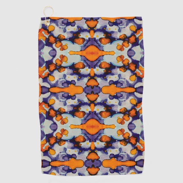 Toalla De Golf Calabaza de Azure (Anverso)