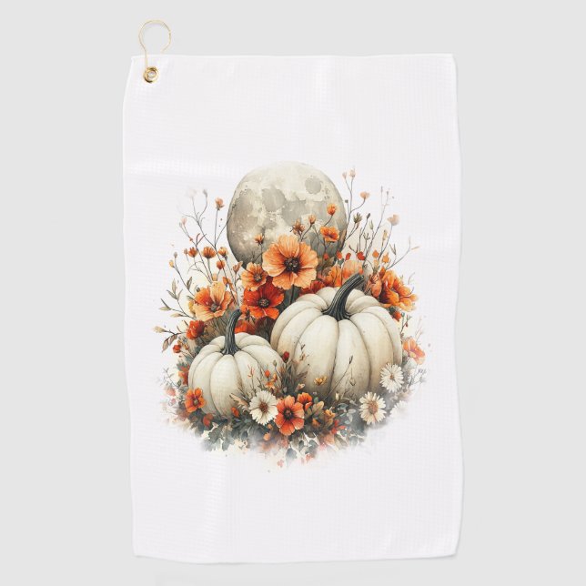 Toalla De Golf Calabaza de la Moon Shirt Country (Anverso)