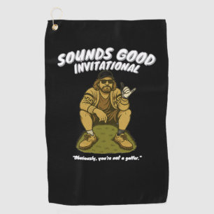 Toalla De Golf Camiseta 2025 Sounds Good Invitational