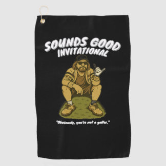 Toalla De Golf Camiseta 2025 Sounds Good Invitational
