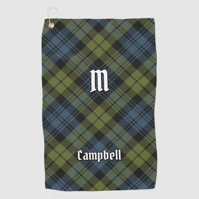 Toalla De Golf Campbell Tartan (Anverso)