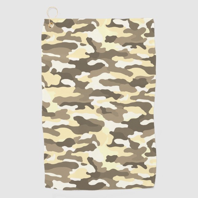 Toalla De Golf Camuflaje del desierto (Anverso)