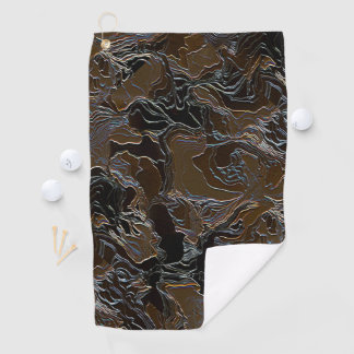 Toalla De Golf Camuflaje marrón metálico