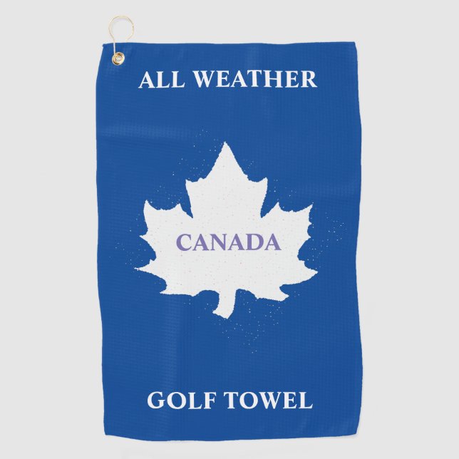 TOALLA DE GOLF CANADÁ ALL WEATHER GOLF TOWEL (Anverso)