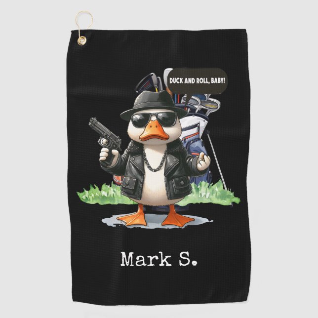 Toalla De Golf Cara divertida de pack (Anverso)