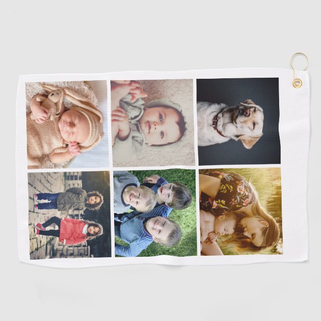 Toalla De Golf Cargar tu foto (Horizontal)