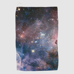 Toalla De Golf Carina Nebulosa Rojo y Azul Telescopio Hubble