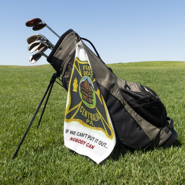 Toalla De Golf Centralia PA, FD  (Verde)