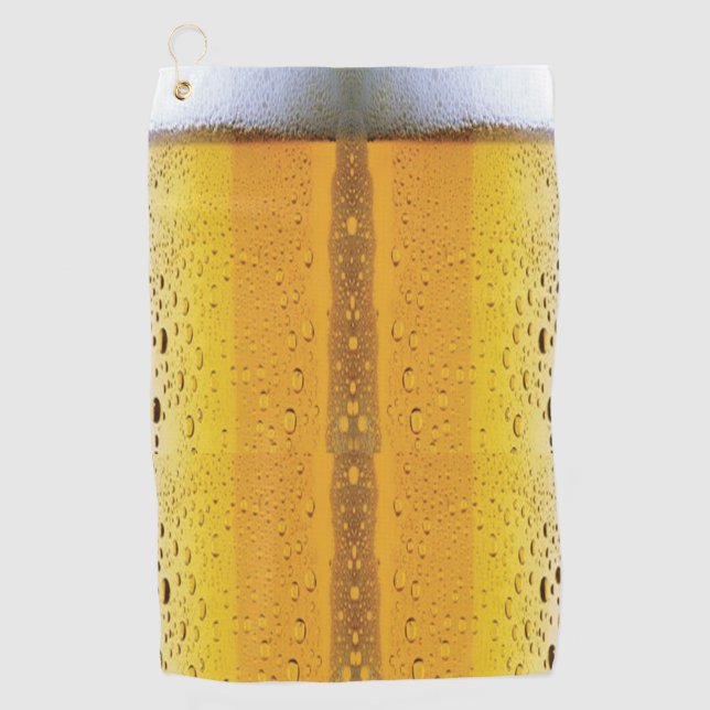 Toalla De Golf Cerveza espumante (Anverso)