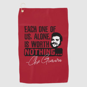 Toalla De Golf Che Guevara Cita - Cada Uno Por Sí Solo Merece Nad
