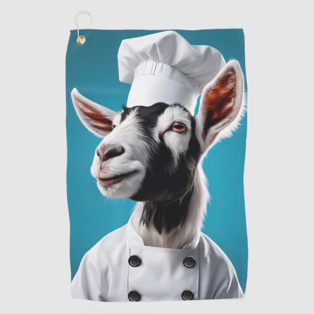 Toalla De Golf Chef Goat (Anverso)