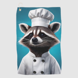 Toalla De Golf Chef Raccoon