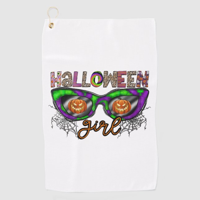 Toalla De Golf Chica de Halloween (Anverso)