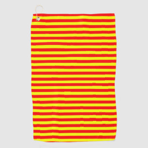Toalla De Golf china kirguizistán españa bandera rayas rojo amari