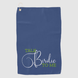 Toalla De Golf Chiste divertido de golf Blue Green