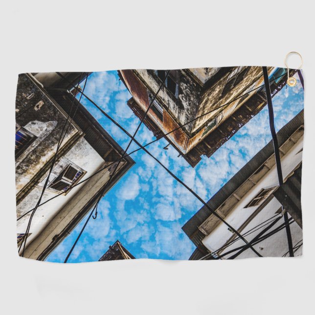 Toalla De Golf Cielo sobre Stonetown, Zanzíbar (Horizontal)