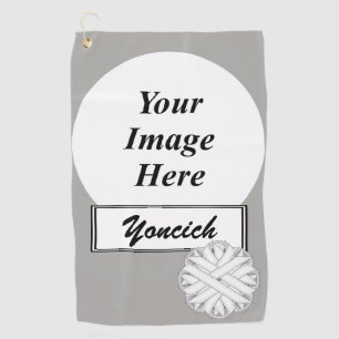 Toalla De Golf Cinta blanca de flores por Kenneth Yoncich