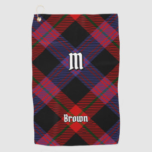 Toalla De Golf Clan Brown Tartan