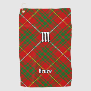 Toalla De Golf Clan Bruce Tartan