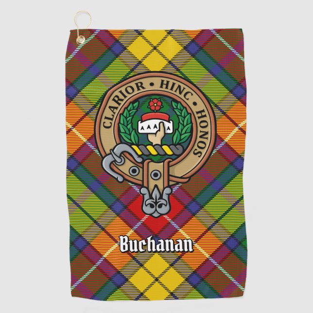 Toalla De Golf Clan Buchanan Escudo (Anverso)