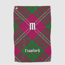 Toalla de golf Clan Crawford Tartan