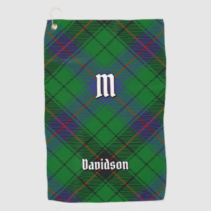Toalla De Golf Clan Davidson Tartan