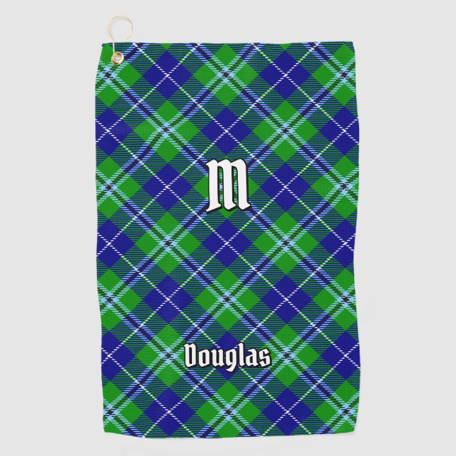 Toalla De Golf Clan Douglas Tartan (Anverso)