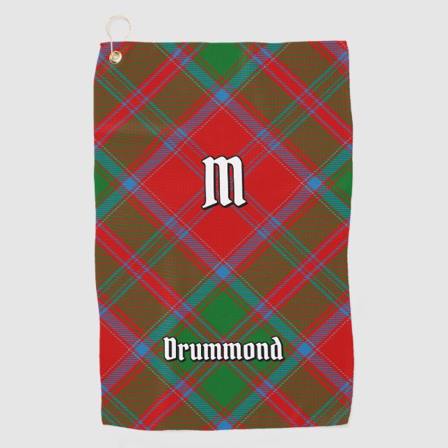 Toalla De Golf Clan Drummond Tartan (Anverso)