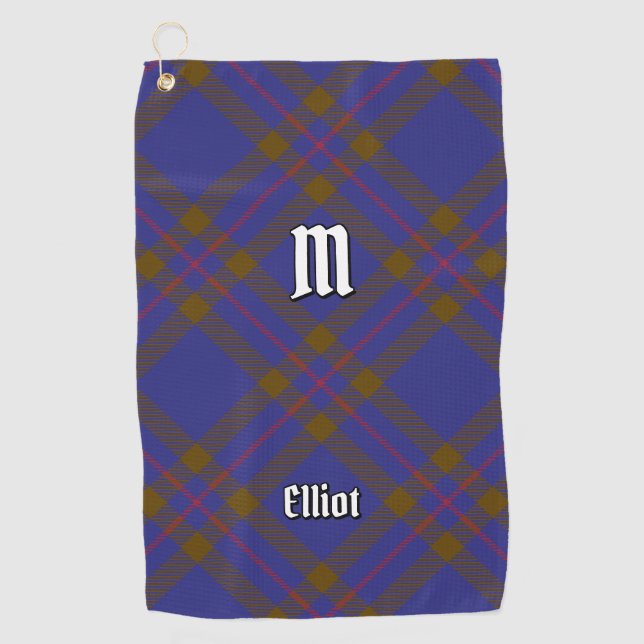 Toalla De Golf Clan Elliot Modern Tartan Golf Towell (Anverso)