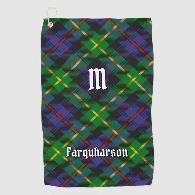 Toalla De Golf Clan Farquharson Tartan Golf Towell (Anverso)