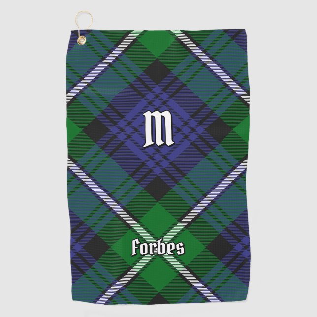 Toalla De Golf Clan Forbes Tartan (Anverso)